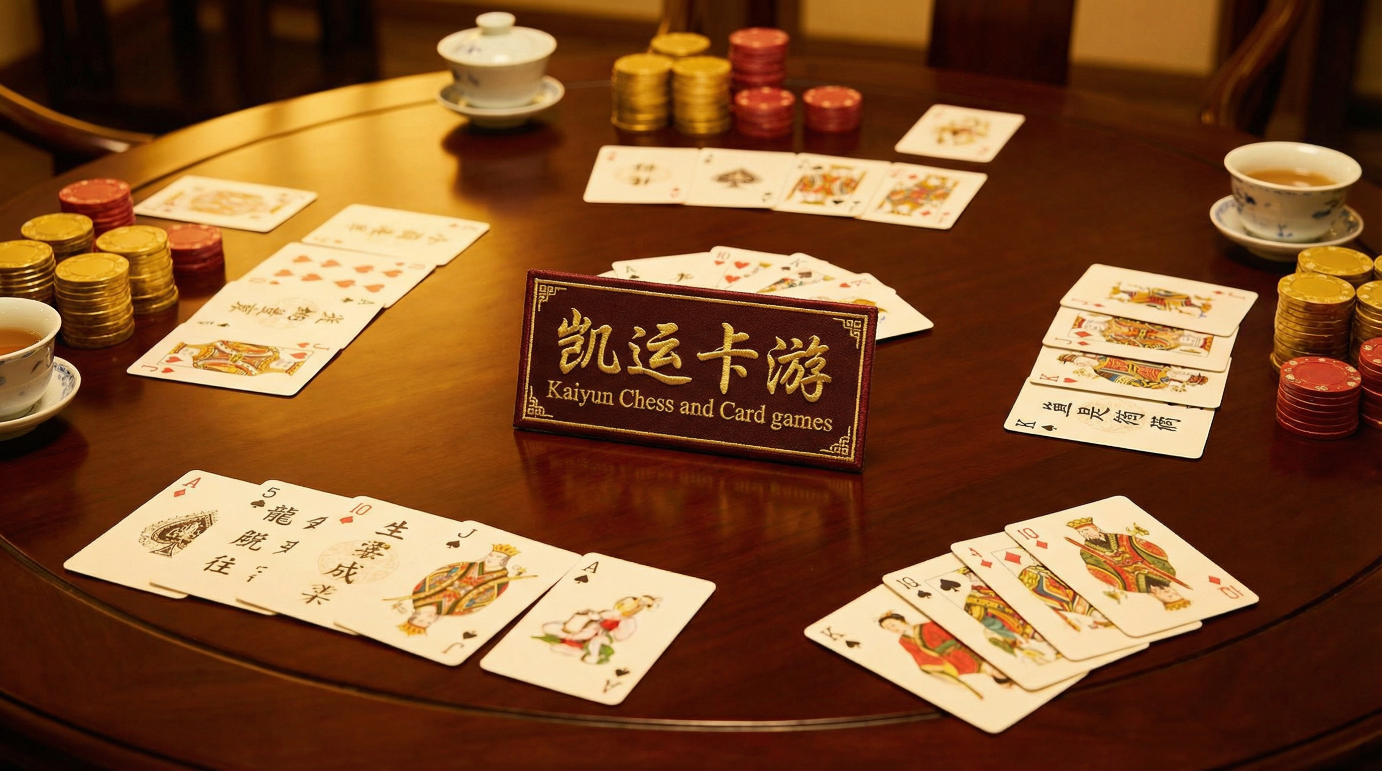 383棋牌棋牌游戏桌面展示